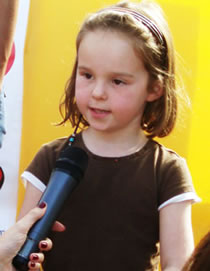 Lexi at Bogart Chairty event