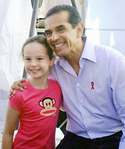 Lexi at Aidswalk L.A.